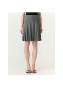 Y.A.S Strickrock &raquo;YASELENA HW PLEATED SKIRT S. NOOS&laquo; Viskosemischung