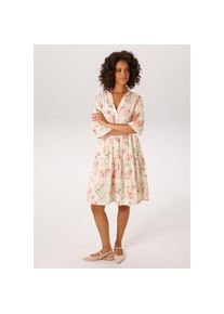Aniston CASUAL Blusenkleid mit fantasievollem, pastellfarbenen Blumendruck bunt, Gr&ouml;&szlig;e 38