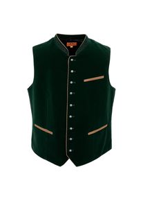 MADDOX COUNTRY Country Maddox Trachtenweste &raquo;Samtweste ZWIESEL&laquo; gr&uuml;n, Gr&ouml;&szlig;e 50