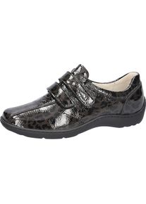 Waldl&auml;ufer Waldl&auml;ufer Klettschuh &raquo;Henni&laquo; Lackschuh, Komfortschuh, Leo-Optik, Bequemweite H (=sehr weit)