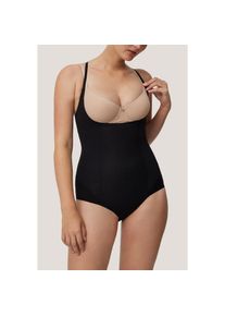 YSABEL MORA Shaping-Body mittlerer Form-Effekt, atmungsaktiv, Baumwollmix, elastisch schwarz, Gr&ouml;&szlig;e L