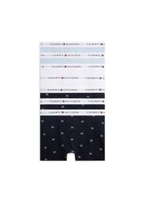 Tommy Hilfiger Underwear Trunk &raquo;7PK TRUNK PRINT&laquo; Packung, 7er, 7 Stk. mit Logo-Stretchbund schwarz, Gr&ouml;&szlig;e 164/170