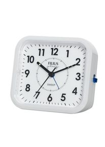 Quarzwecker FILIUS zeitdesign, wei&szlig;, Wecker, Quarzwecker, Wecker,Schlafzimmer,Beleuchtung,schleichende Sekunde,Weckwiederholung