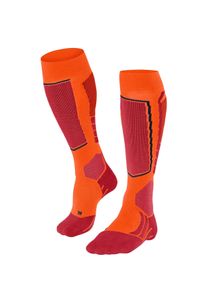 Kniestr&uuml;mpfe Falke "SK2 Intermediate", Herren, Gr. 39-41, Sockengr&ouml;&szlig;e, orange (flash orange (8288)), Obermaterial: 45% Polypropylen PP. 25% Polyacryl PAN. 20% Wolle WO. 10% Polyamid PA., Socken Kniestr&uuml;mpfe