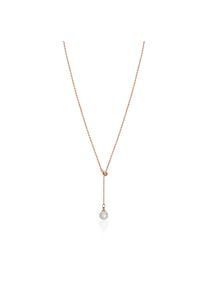 Collier AMELIA PARKER "AN002R", rosa (ros&eacute;gold), Halsketten, Damen, 48&ndash;52cm, Edelstahl, L: 48 52, Collier