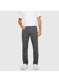 5-Pocket-Hose MAC "Arne Travel", Herren, Gr. 35, L&auml;nge 32, schwarz shadow, Web, Obermaterial: 62% Polyester, 33% Viskose, 5% Elasthan, normal lang, Hosen 5-Pocket-Hose, Ideal f&uuml;r Reisen mit Auto, Bahn oder Flugzeug geeignet