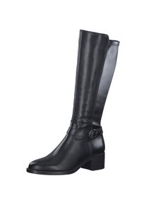 Tamaris Stiefel XS-Schaft mit Stretch, schmale Form schwarz, Gr&ouml;&szlig;e 39