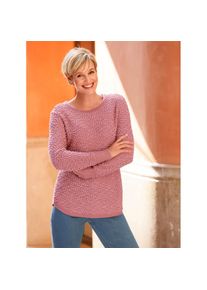 Classic Basics Rundhalspullover &raquo;Langarm-Pullover&laquo; rot, Gr&ouml;&szlig;e 42