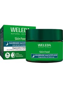 Weleda, Nachtcreme &raquo;SKIN FOOD N&Auml;HRENDE NACHTPFLEGE&laquo; f&uuml;r trockene Haut, regeneriert & st&auml;rkt die nat&uuml;rliche Hautbarriere, 40ml,