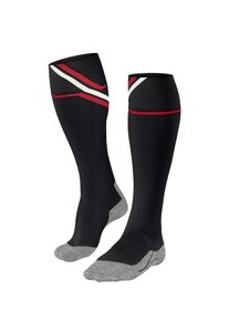 Kniestr&uuml;mpfe Falke "Anniversary SK4", Damen, Gr. 41-42, schwarz (schwarz (3008)), Obermaterial: 28% Polyacryl PAN. 26% Polypropylen PP. 24% Wolle WO. 22% Polyamid PA., Socken Kniestr&uuml;mpfe