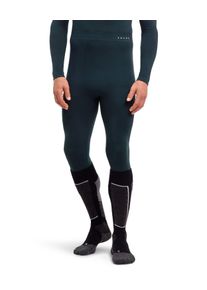 Funktionsunterhose Falke "Thermozone 3/4", Herren, Gr. XL, 1 Stk., gr&uuml;n (holly (7385)), Obermaterial: 56% Schurwolle WV. 40% Polyamid Polyam.recyc. 4% Elasthan EL., Unterhosen Funktionsunterhose
