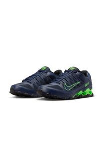 Trainingsschuh Nike "REAX 8 TR MESH", Herren, Gr. 45,5, blau (obsidian, gr&uuml;n strike, schwarz), Leder, Synthetik, Schuhe Trainingsschuh
