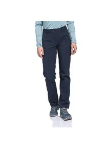 Sch&ouml;ffel Softshellhose SCH&Ouml;FFEL "Pants Ascona Warm L", Damen, Gr. 42, N-Gr, navy blazer, Obermaterial: 56% Polyamid, 34% Polyester, 10% Elasthan, Hosen Softshellhose, winddicht, wasserabweisend, atmungsaktiv, elastisch