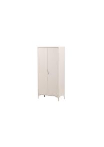 Garderobenschrank VENTURE HOME "Piring, Stauraumschrank aus Stahl, 2 T&uuml;ren, H&ouml;he 183 cm", beige, B:85cm H:183cm T:45cm, Stahl, Schr&auml;nke, Garderobenschrank, Garderobenschrank, Pulverbeschichtung, Stange, Einlegeb&ouml;den, modern