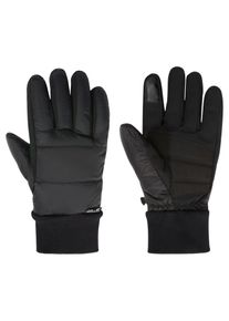 Laufhandschuhe Jack Wolfskin "URBAN GLOVE", Herren, Gr. XS, schwarz, Materialmix, Handschuhe Laufhandschuhe, Winterhandschuhe, warm, touchscreen-kompatibel