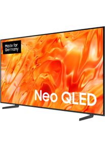 Samsung QLED-Fernseher "GQ55QN70HAU", Energieeffizienz: E, schwarz, 55 &Prime;, Fernseher, Real QLED, Quantum-Mini-LEDs, Gaming Hub mit 144 Hz, Adaptive Sound+, QLED-Fernseher