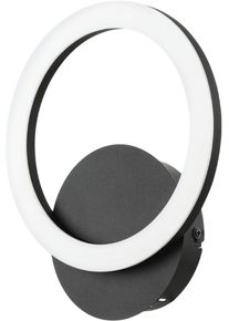 Eglo Deckenleuchte "PARRAPOS-Z Deckenlampe schwarz, TuneableWhite, ZigBee 3.0, Disco-Modus", schwarz, H: 24cm, 1 Stk., Leuchten, App /Sprachsteuerung Alexa, &lrm;&lrm;&lrm;&lrm;&lrm;&lrm;&lrm;&lrm;&lrm;5x20x24 cm, exkl. Fernbedienung, Deckenleuchte