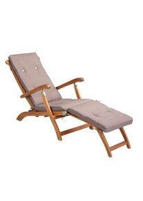 Detex Auflage Sonnenliege Creme meliert 186x42x5cm