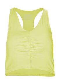 Funktionstop Killtec "KOS 170 WMN TP", Damen, Gr. 44, gelb (limette), Obermaterial: 80% Polyester, 20% Elasthan, Tops Funktionstop, Atmungsaktiv, schnelltrocknend, Comfort-Stretch, herausnehmbare Pads