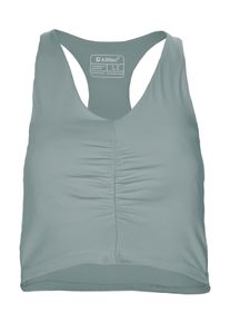 Funktionstop Killtec "KOS 170 WMN TP", Damen, Gr. 42, grau (graugr&uuml;n), Obermaterial: 80% Polyester, 20% Elasthan, Tops Funktionstop, Atmungsaktiv, schnelltrocknend, Comfort-Stretch, herausnehmbare Pads
