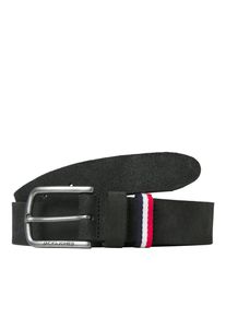 Jack & Jones Lederg&uuml;rtel JACK & JONES "JACESPO SUEDE BELT NOOS", Herren, Gr. 95, schwarz, Leder, unifarben, G&uuml;rtel Lederg&uuml;rtel