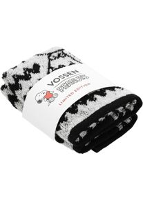 Gaestehandtuecher Vossen "CHARLIE BROWN", schwarz, B:30cm L:50cm, Jacquard, Baumwolle, Handt&uuml;cher, Gaestehandtuecher, trendiger Jacquard im Zick-Zack Design