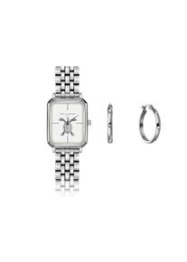 Quarzuhr AMELIA PARKER "SAE5-1", silber, Armbanduhren, Damen, Quarzuhr