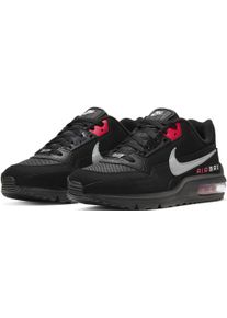 Sneaker Nike Sportswear "Air Max LTD 3", Herren, Gr. 42, schwarz (schwarz, lt smoke grau, university rot), Leder, Synthetik, Textil, Schuhe Sneaker