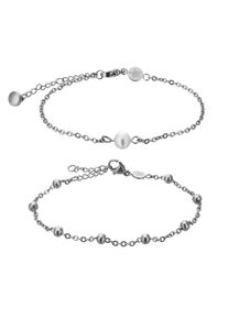Schmuckset AMELIA PARKER "AS013S", silber, Schmuck_Sets, Damen, 16&ndash;19cm, Edelstahl, Schmuckset, 16&ndash;19 cm