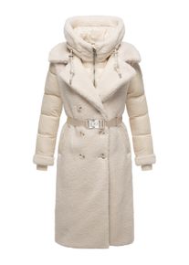 Wintermantel Navahoo "Wintermantel Kuscheltraum 14", Damen, Gr. XS, wei&szlig; (sanftes wei&szlig;), Obermaterial: 100% Polyester PES. Obermaterial: Futter: 100% Polyester PES. 100% Polyester PES., M&auml;ntel Wintermantel