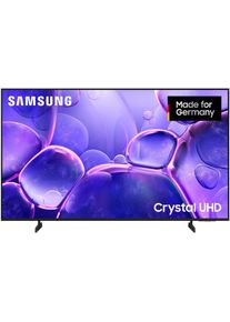 Samsung LED-Fernseher "GU55U8079FU LED-Fernseher", Energieeffizienz: G, schwarz, 55 &Prime;, Fernseher, Crystal UHD, Q-Symphony, Dolby Surround Sound, Triple Tuner, Smart-Hub, LED-Fernseher