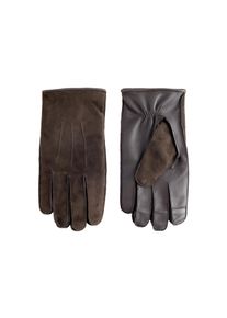 next M&aelig;nd Fingerhandsker m&oslash;rkebrun St&oslash;rrelse XL