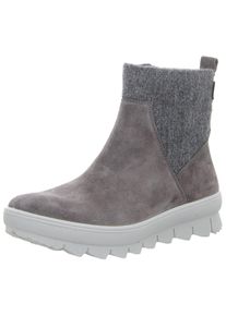 Legero Bottines ' Stiefelette Leder und Textil in grau' Femme gris taille 36
