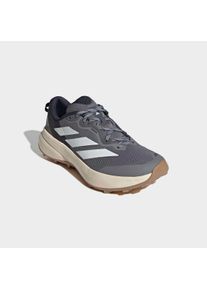 Trailrunningschuh ADIDAS TERREX "TRACEFINDER PLUS", Herren, Gr. 42,5, grau (grau three, sanftes wei&szlig;, legend ink), Synthetik, Textil, Schuhe Trailrunningschuh