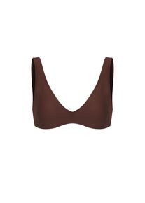 cfab Kvinnor Bikini&ouml;verdel 'Bikini Top' brun Storlek 120