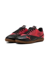 Fu&szlig;ballschuh Puma "RAPID IT JR", Kinder, Gr. 38,5, rot (Puma schwarz, ultra rot), Synthetik, Schuhe Fu&szlig;ballschuh, f&uuml;r Halle und Stra&szlig;e, f&uuml;r Jugendliche