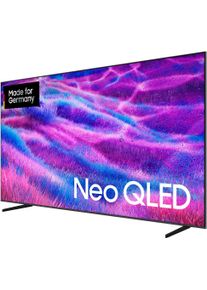 Samsung QLED-Fernseher "GQ100QN80FU", Energieeffizienz: F, schwarz, 100 &Prime;, Fernseher, QLED-Fernseher