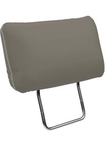 Sofa-Kopfst&uuml;tze OTTO HOME "Varese", grau (delphine), B:50cm H:25cm T:10cm, Holzwerkstoff, Kopfst&uuml;tzen, Sofa-Kopfst&uuml;tze, Kreuznaht in beige