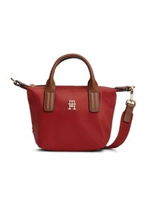 Tommy Hilfiger Damer H&aring;ndtaske 'POPETTE' brun / r&oslash;d St&oslash;rrelse One Size