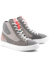 Alpinestars Stated, scarpe , colore: Grigio Chiaro/Rosso Fluo/Bianco , dimensione: 6.5 US