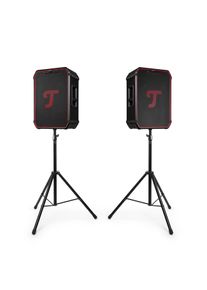 Teufel ROCKSTER NEO Stereo-Set + K&M Boxenstativ