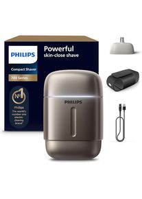Philips, Elektrorasierer &raquo;S791/06&laquo; 1 Stk. Aufs&auml;tze mit Dual SteelPrecision Klingen, 4D Flex Heads, inkl. Nasenhaartrimmer, gold, Li-Ionen-Akku mit bis