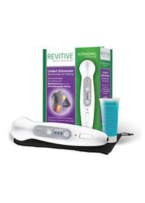 REVITIVE, Massageger&auml;t &raquo;Ultraschall-Therapie&laquo; Ultraschall f&uuml;r zu Hause bei Verletzungen, Beschwerden und Zerrungen, wei&szlig;, Lindert chronische und akute