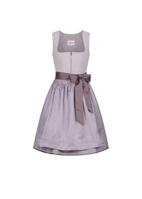 N&uuml;bler N&uuml;bler, Damen, Dirndl &raquo;Dirndl mini Geelke&laquo;, Lila, 46 - EURO, FESTLICHES DAMEN DIRNDL - Hochwertige Frauen Trachten Bekleidung mit eckigem Ausschnitt 