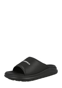 K by KARL LAGERFELD Karl Lagerfeld M&aelig;nd Pantoletter sort / hvid St&oslash;rrelse 46