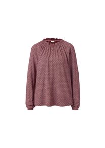 Tchibo - Női hossz&uacute; ujj&uacute; p&oacute;l&oacute;bl&uacute;z - nő - m&eacute;ret XL 48/50 - piros/mint&aacute;s
