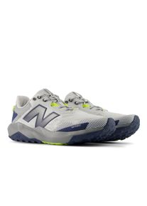 Trailrunningschuh NEW BALANCE "Nitrel", Herren, Gr. 42, wei&szlig; (alkaline gr&uuml;n, grau matter), Synthetik, Textil, Schuhe Trailrunningschuh, Laufschuh