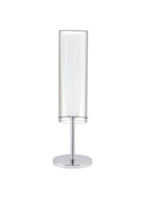 Eglo , Wei&szlig;, Transparent , Metall, Glas , 19.5x39.4x19.1 cm ,