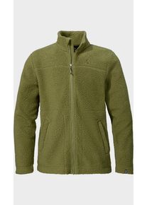 Sch&ouml;ffel Fleecejacke SCH&Ouml;FFEL "CIRC Fleece Jk Style Purga MNS", Herren, Gr. 62, 6875, gr&uuml;n, Oberstoff: 100% Polyester, relaxed fit, hoch geschlossener Ausschnitt, Jacken Fleecejacke