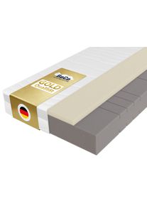 Hybridschaum-Matratze Beco "Feel Like Latex ONE KS - GOLD, Matratze 90x200 cm, 140x200 cm und mehr", wei&szlig;, B:90cm H:21cm L:200cm, Bezug: 100% Polyester. Steppf&uuml;llung: 100% Polyester, Matratzen, Hybridschaum-Matratze, Ergonomischer Hybridschaum mit komfortabler Feel Like Latex Auflage